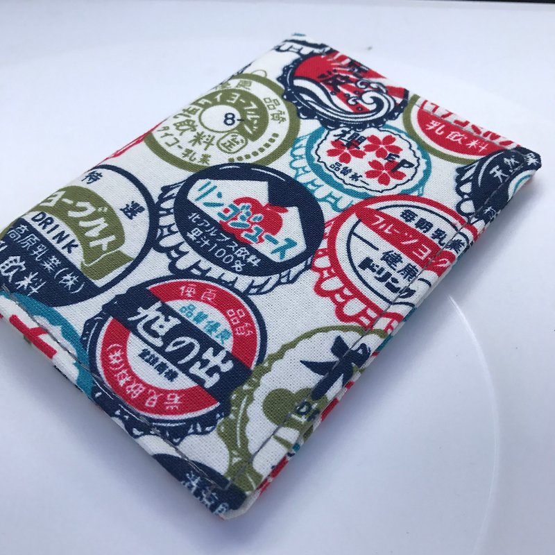 Washable Craft Paper . Fabric / Japan/ Brand/ Passport - ที่เก็บนามบัตร - กระดาษ 