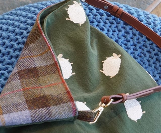 Harris tweed picnic cheap blanket