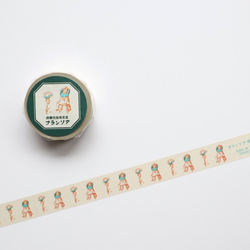 forme.(フォルム) 夢ミル京都喫茶巡り マスキングテープ フランソア喫茶室2 - 紙膠帶/和紙/PET - 紙 