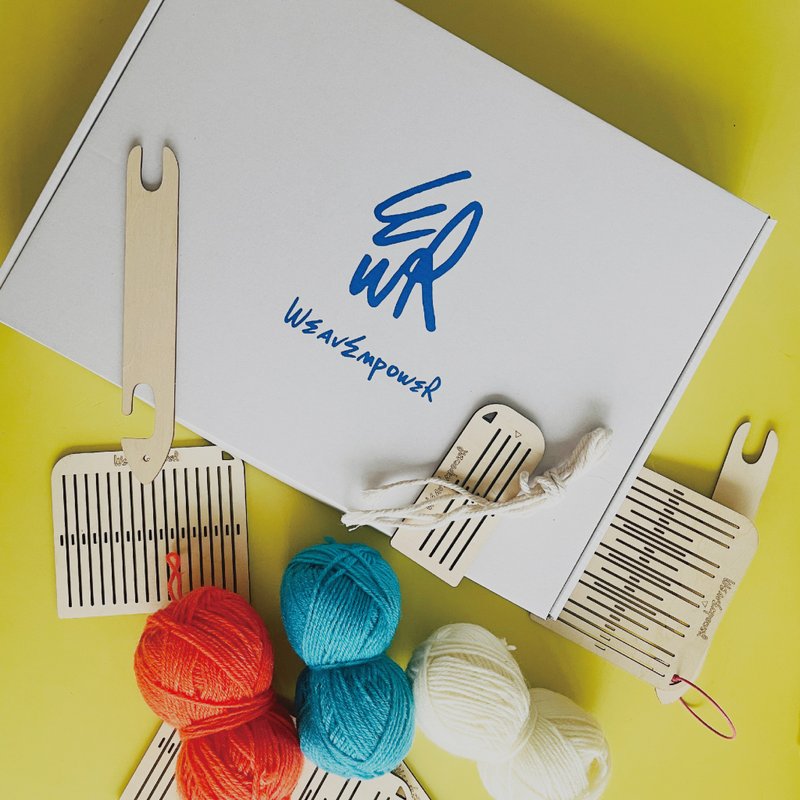 Webbing materials and tools from beginner to advanced - Knitting, Embroidery, Felted Wool & Sewing - Wood 