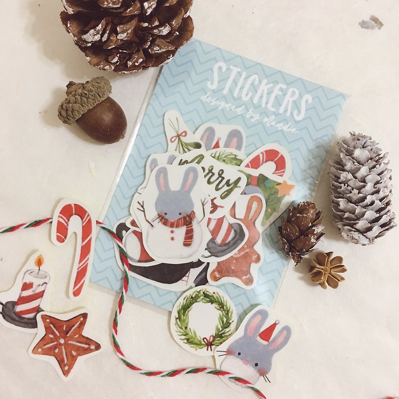 Xmas Vibes sticker pack - Stickers - Paper Red
