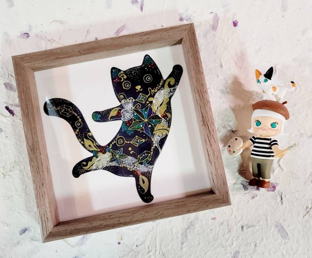 絵画　ペインティング　アート　【10/3まで特別価格】 ゼンタングルにインスパイアされたアート ゼンタングル拡張アート