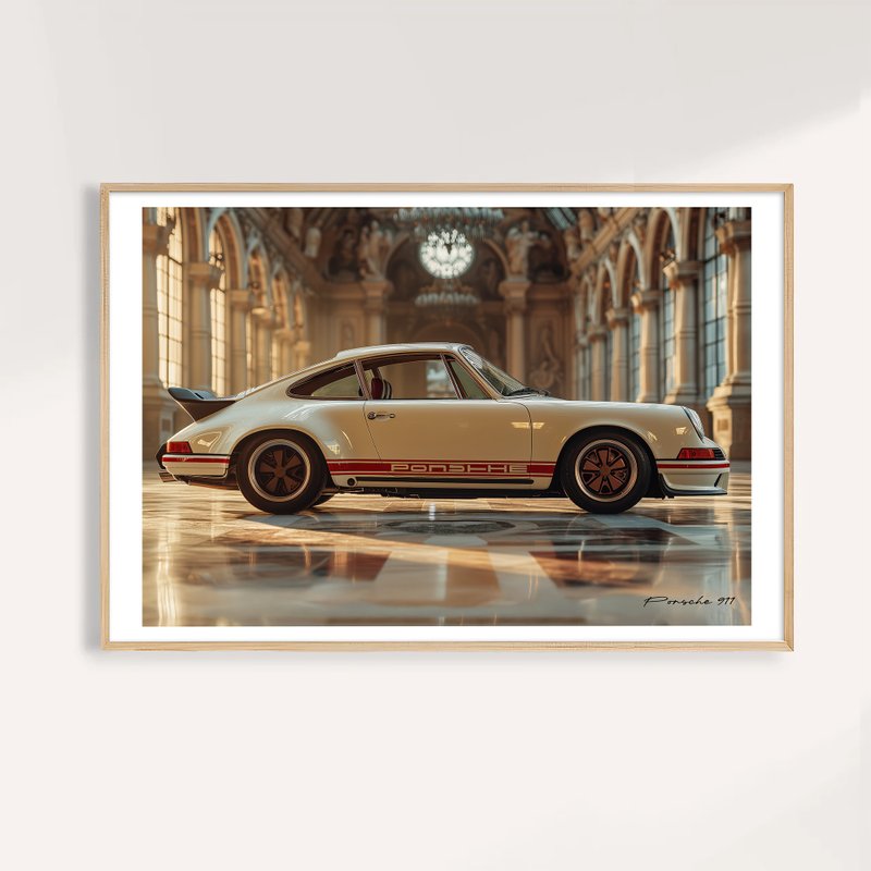 光影殿堂 The Hall of Speed / 經典跑車藝術掛畫 畫芯 海報 - 海報/掛畫/掛布 - 紙 