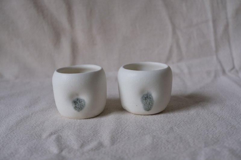 Cha Mo - tea cup set, sake cup - ถ้วย - เครื่องลายคราม 