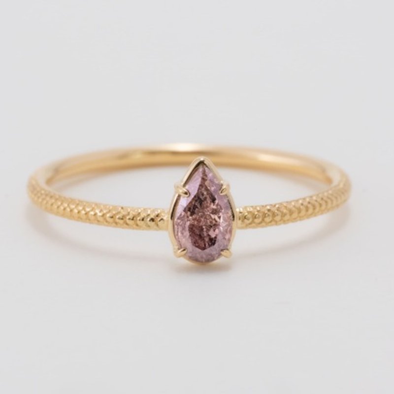 Lavender Diamond Ring - General Rings - Gemstone 