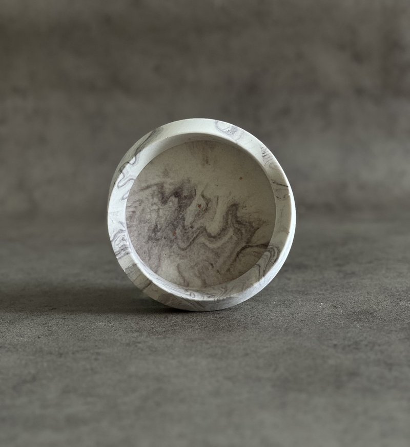 Incense Holder / Coaster / Ashtray / Jewelry Tray / Base / Lavender Flowing - Items for Display - Eco-Friendly Materials 