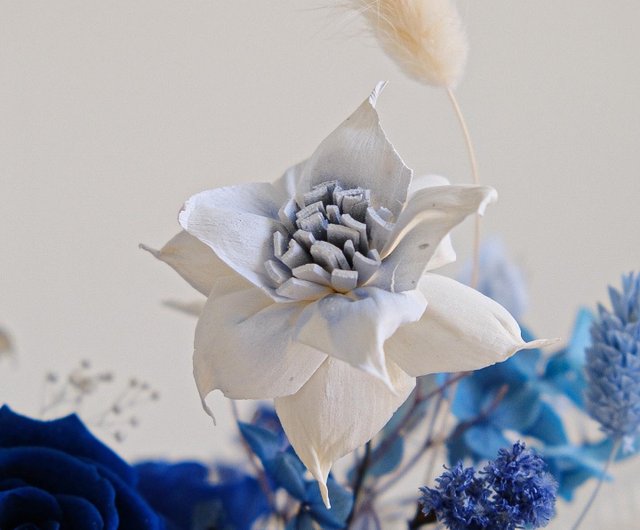 NO10 dry flower + immortal flower bouquet / bridal bouquet / bridal bouquet  / wedding small things / wedding bouquet - Shop KEYURA GARDEN Dried Flowers  & Bouquets - Pinkoi