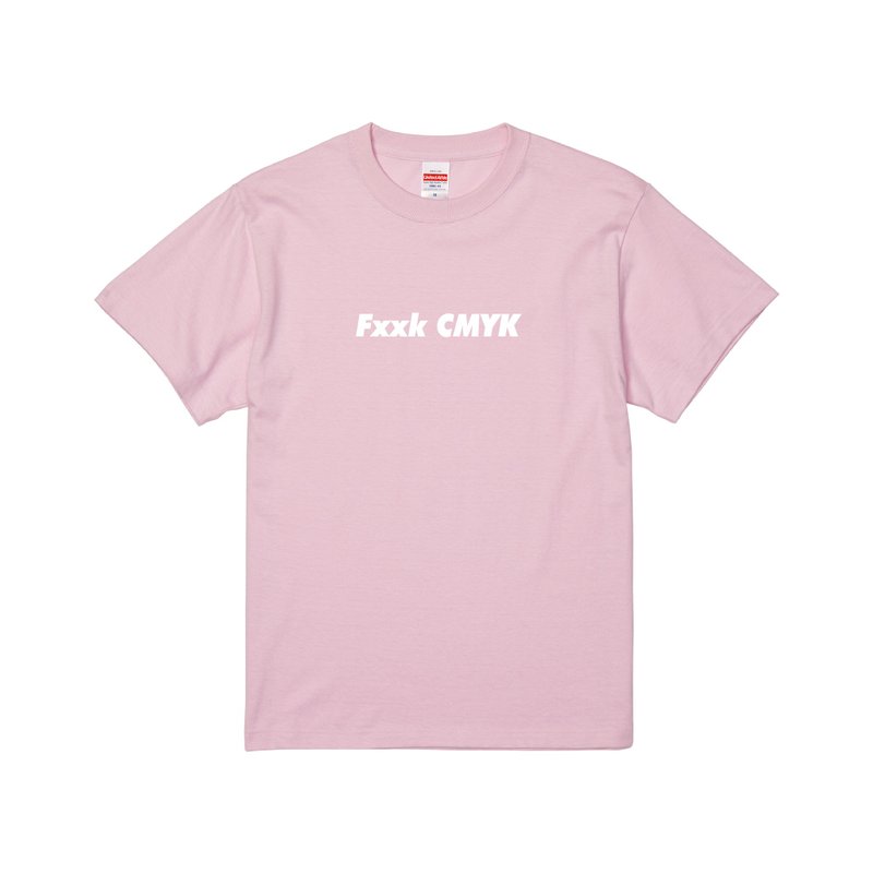 Fxxk CMYK - Evil printed designer slogan pure cotton short-sleeved T-shirt - Men's T-Shirts & Tops - Cotton & Hemp 