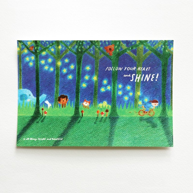Shine postcard - Cards & Postcards - Paper Multicolor