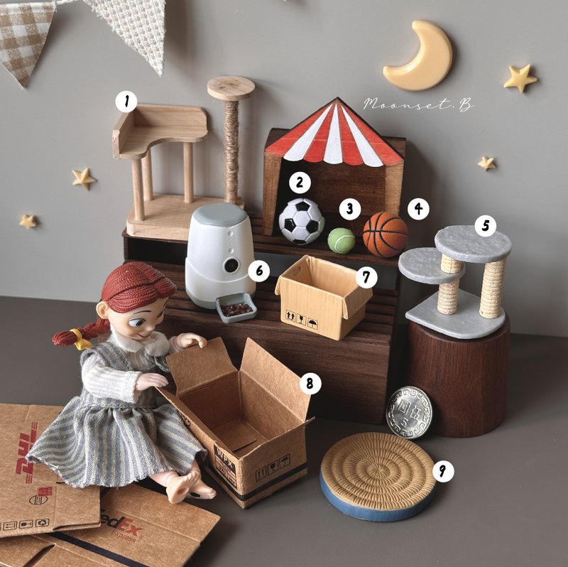 【加購小物】月落屋 玩具舖 - 其他 - 其他材質 