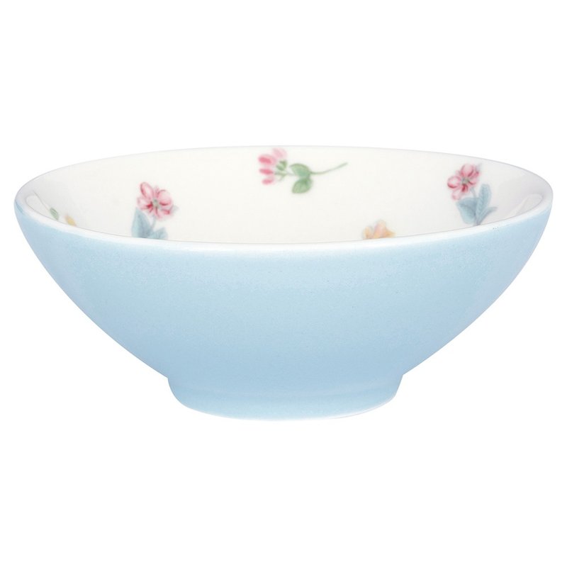 【新品】丹麥GreenGate pale blue Lianca 印花點心碗 - 碗 - 陶 多色