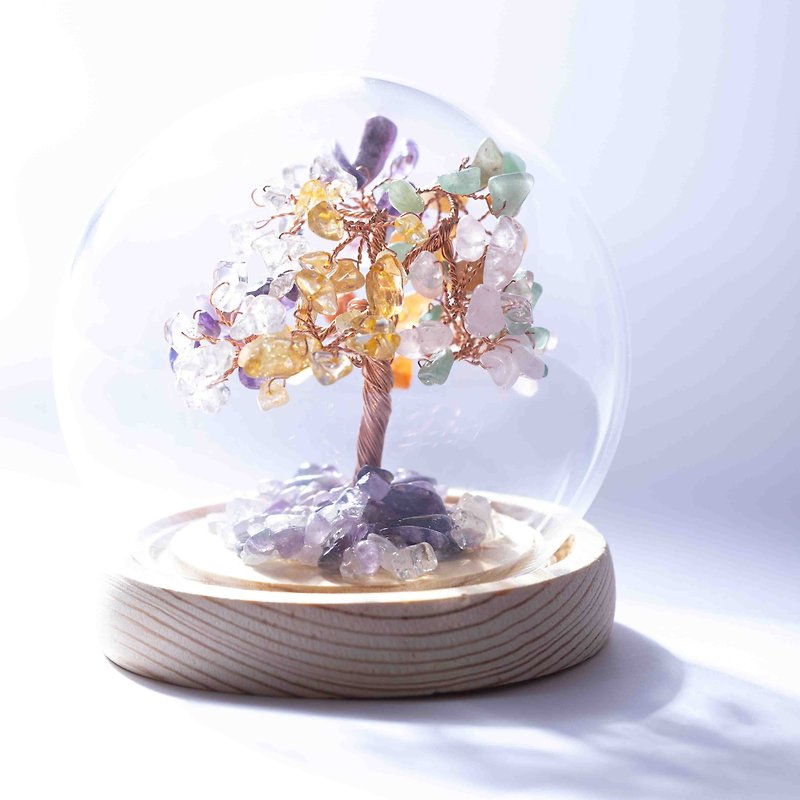 Crystal Feng Shui Wishing Tree - Other - Gemstone Multicolor