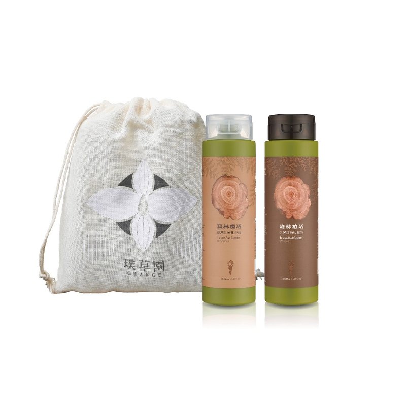 Decoding Mountain and Forest Series Cleansing Set 350ml - Red juniper, Xiao Nan, Taiwan fir - ครีมอาบน้ำ - พืช/ดอกไม้ 