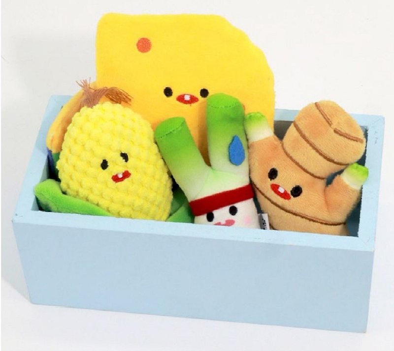 【LIFEAPP】Pet Toy Stubborn Supermarket Series-Lai Che Cheese/Little Stubborn Ginger/Millu Yu You/Kuaicong - Pet Toys - Polyester Green