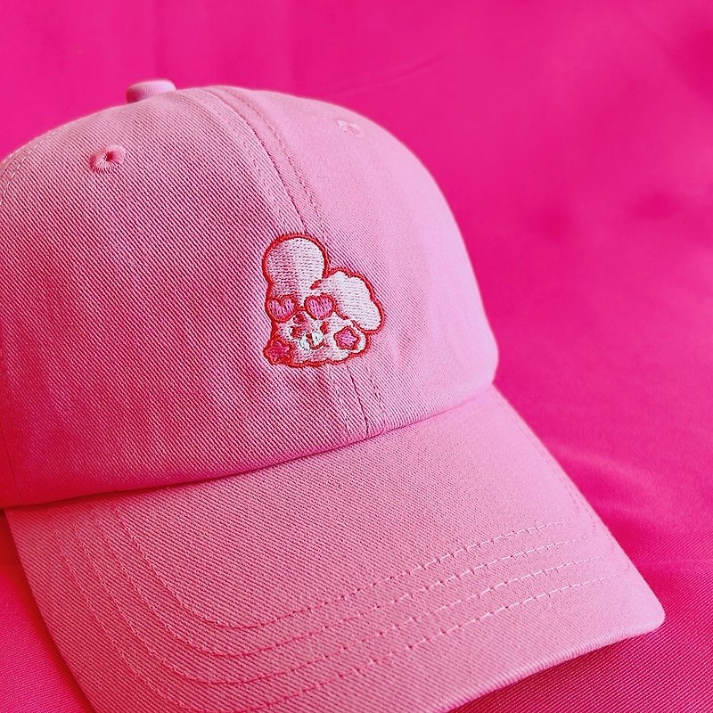 [Pre-order] nozomii | ピンクのhat pink hat - two colors available - Hats & Caps - Cotton & Hemp Pink