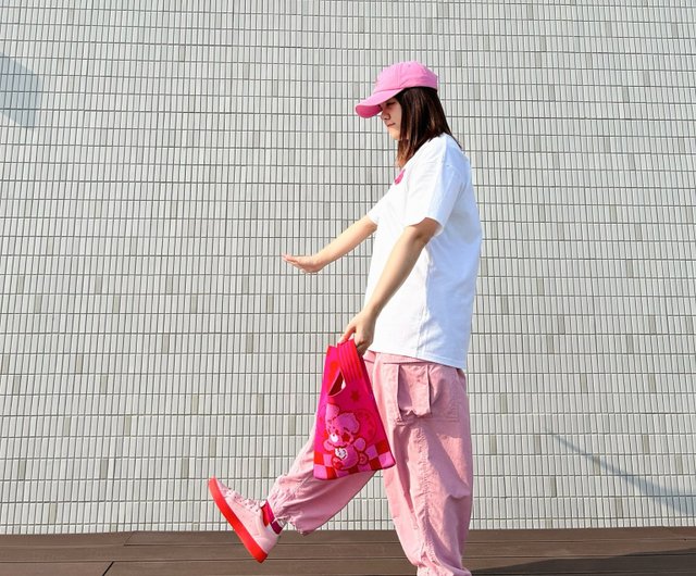 Nommi 2000% ピンク ハートモノグラムロゴニット – BUNNY APARTMENT