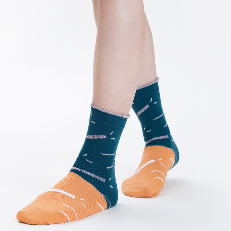 言3/4襪 - 襪子 - 其他材質 多色