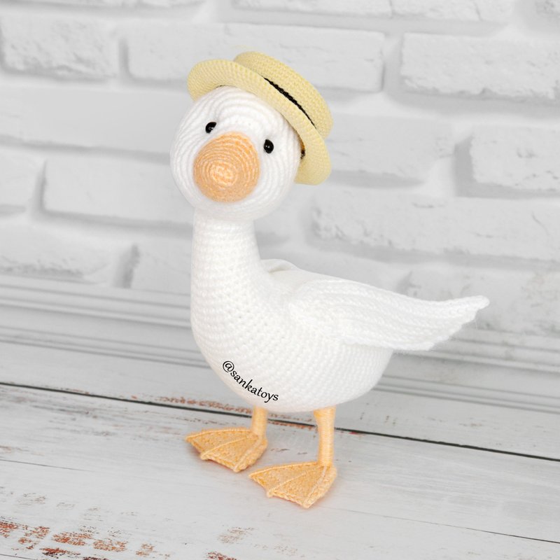 Crochet pattern Goose, PDF Digital Download, DIY amigurumi tutorial - DIY Tutorials ＆ Reference Materials - Other Materials 