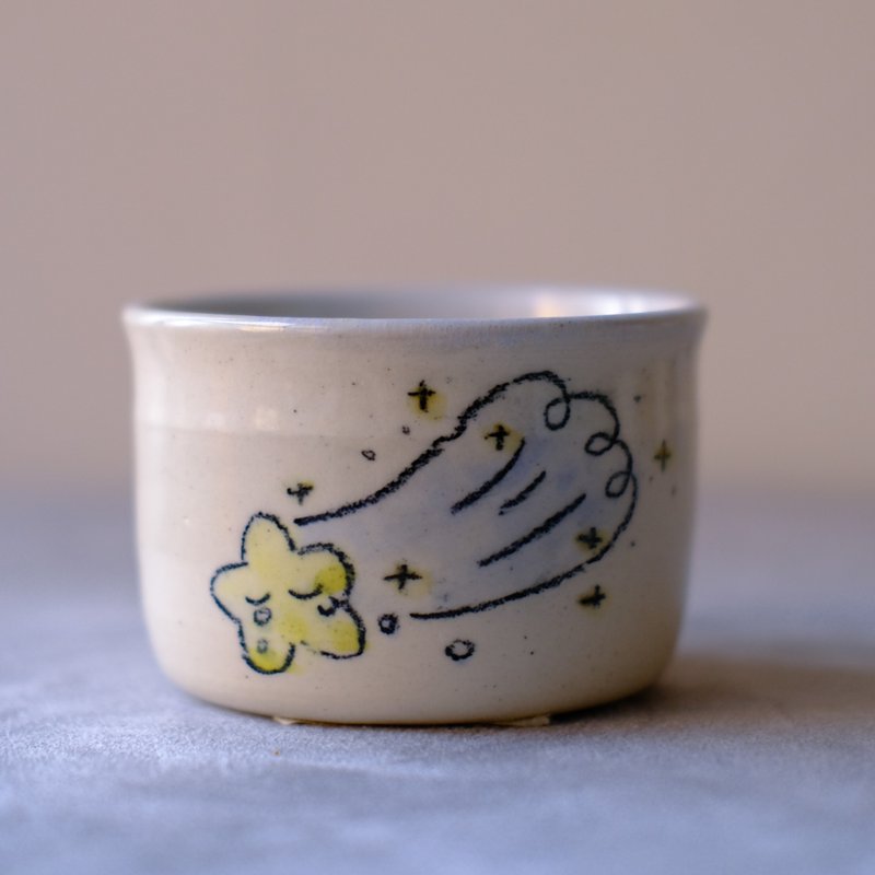 散仙堂 . 泣き流星ティーカップ - 急須・ティーカップ - 陶器 