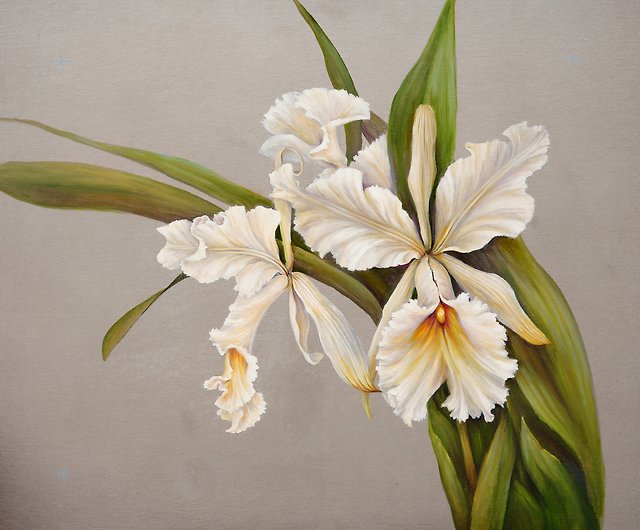 orchid flower painting