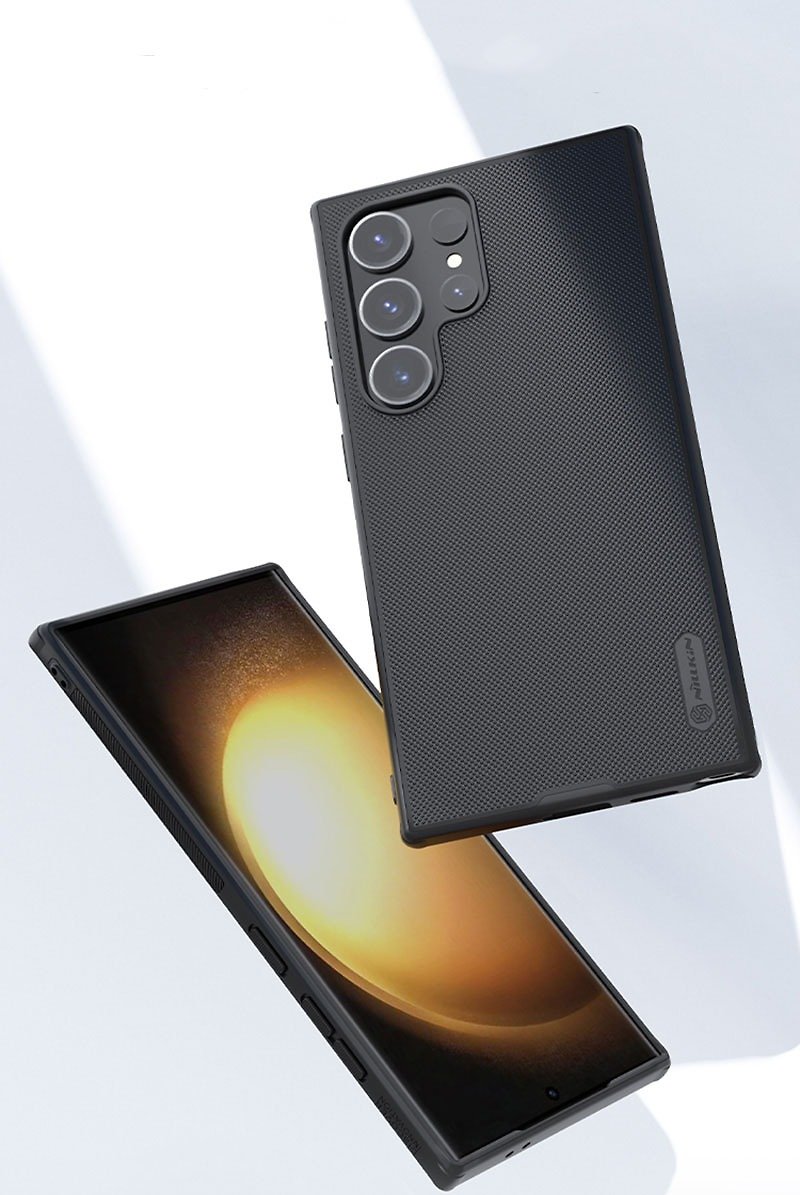 SAMSUNG Galaxy S24 Ultra 磨砂護盾 Pro 磁吸保護殼 - 手機殼/手機套 - 塑膠 黑色