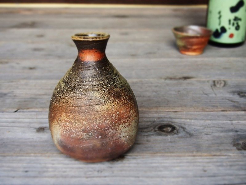 Takuto Bizen _ t - 059 - Pottery & Ceramics - Pottery Brown