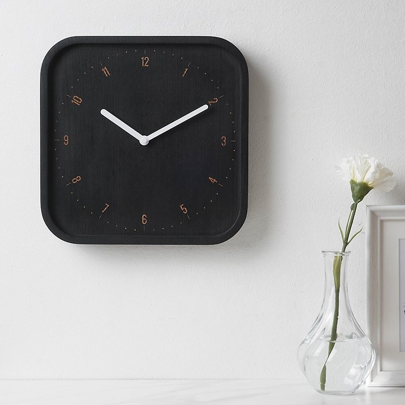パナオブジェクト美しい毎日-壁時計 - 時計 - 木製 ブラウン