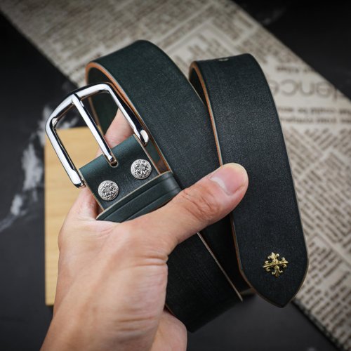 styles　ベルトオーダーメイド 工房壱】プレゼントに名入りヌメ革小物・藍染・1号帆布・カメラ