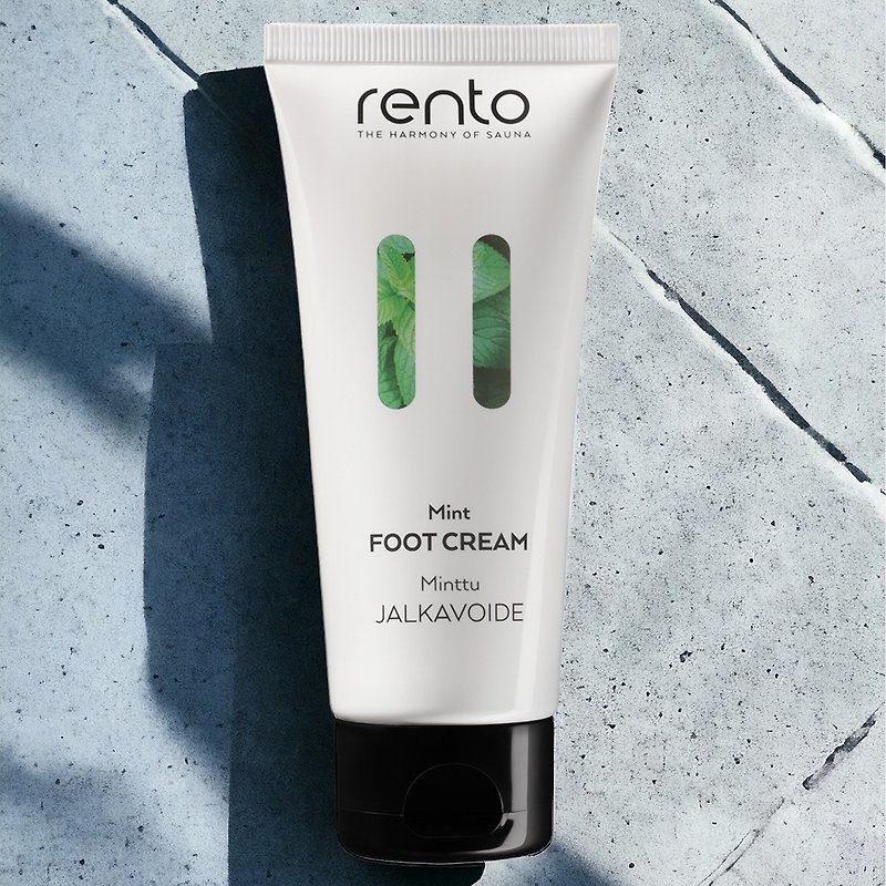 【rento】Mint Foot Cream 100ml - Nail Care - Concentrate & Extracts 