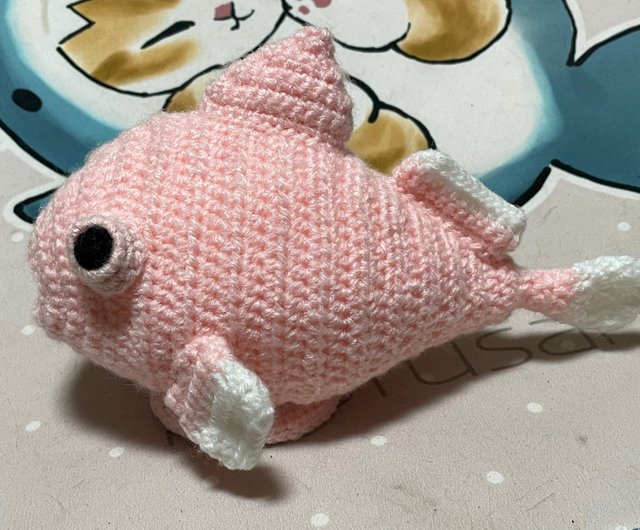 デジタル】【デジタル】かぎ針編み海洋生物風船魚(フウセンウオ