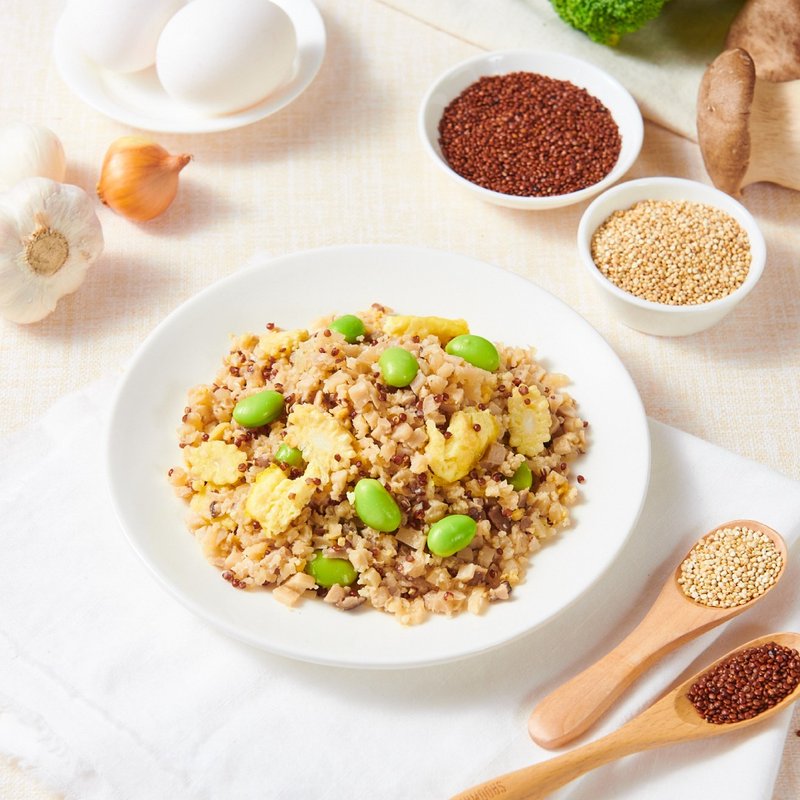 舒采紅藜菇菇米200G-植物五辛素(含蛋) - 料理包/調理包 - 新鮮食材 