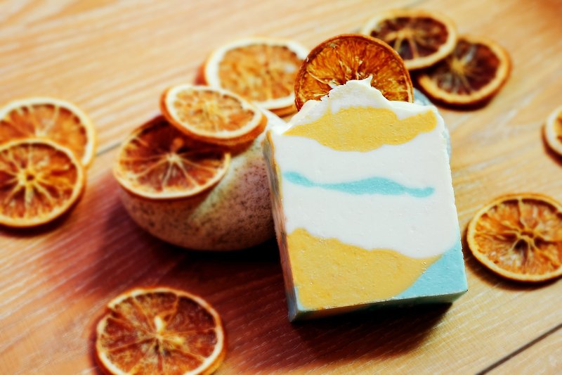 【回憶中的柚香】有故事的皂 | 香氛手工羊乳皂 - 其他 - 新鮮食材 綠色