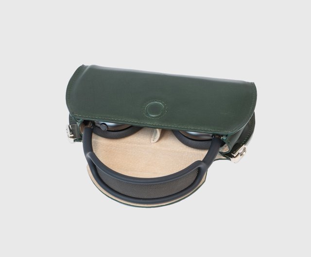 AirPods Max用レザーケースバッグ - ショップ Geometric Goods AirPods Max用レザーケースバッグ - ショップ Geometric Goods