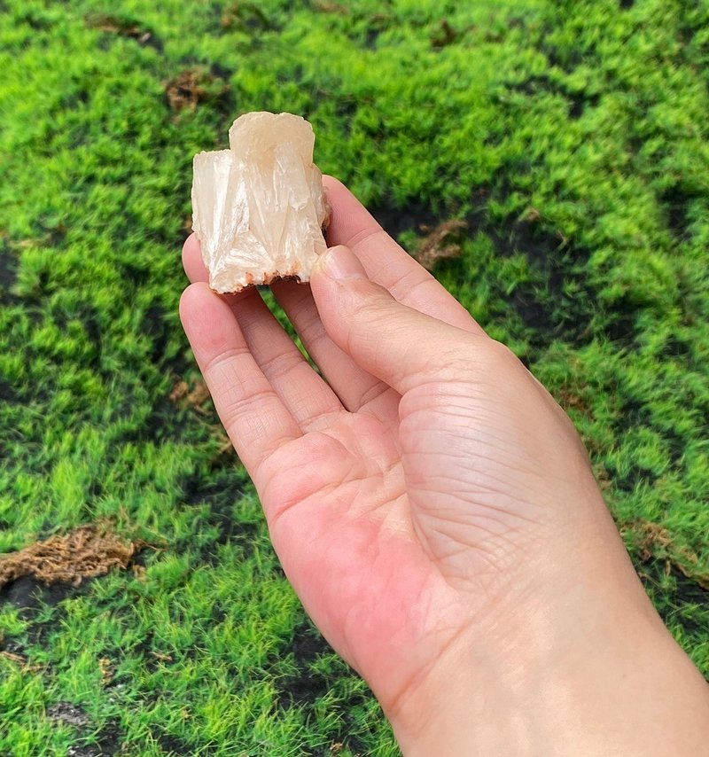 能量水晶-天然可愛珠光感沸石能量原礦 吸收負能量 維持能量 - 擺飾/家飾品 - 水晶 多色
