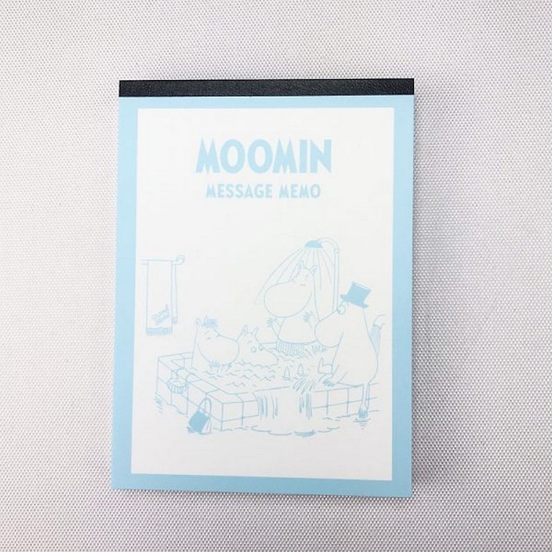 Moomin Authorization-Note Paper (Blue) - กระดาษโน้ต - กระดาษ สีน้ำเงิน