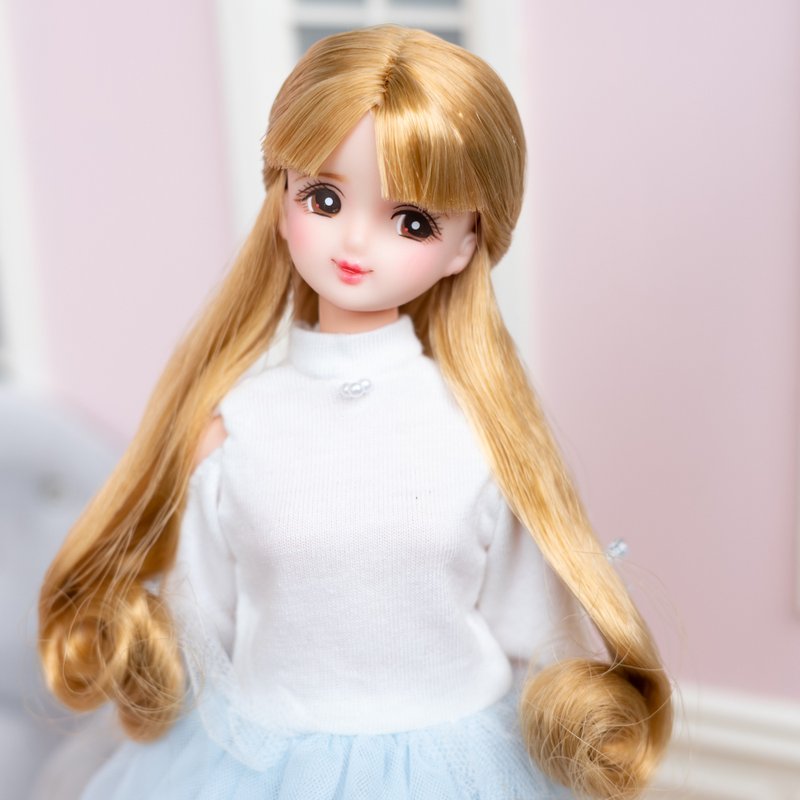 Japan Licca-castle doll OOAK Custom Repaint *Ribbon* - ตุ๊กตา - พลาสติก 