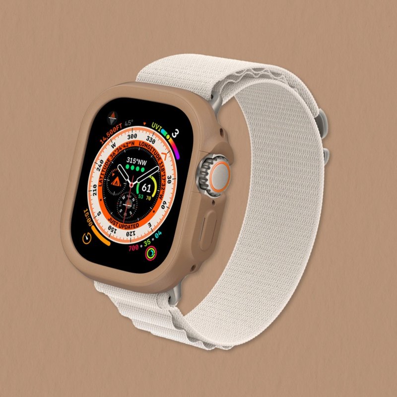 Apple Watch Ultra/Ultra 2 邊框保護殼-夕陽銅 - 科技小物 - 其他材質 