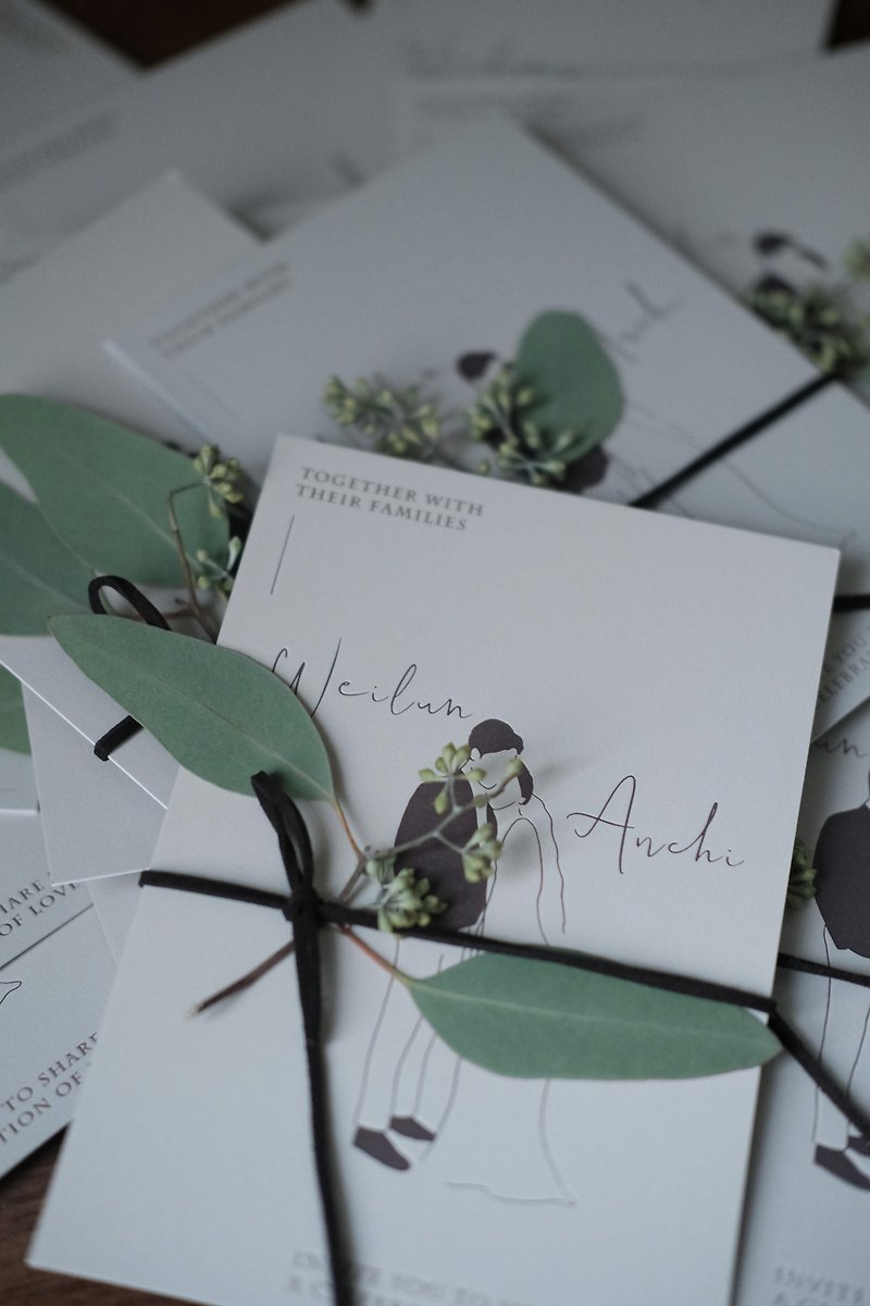 Wedding Invitation Set 【Customized Style Reference】 - Wedding Invitations - Paper Khaki