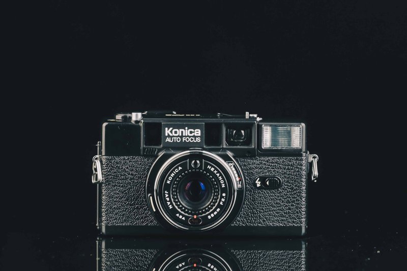 Konica C35 AF2 #4949 #135 film camera - กล้อง - โลหะ สีดำ