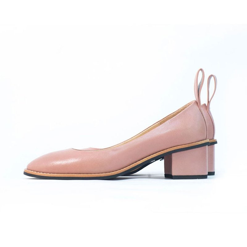 NOUR Isola pump - Afternoon Pink - Women's Leather Shoes - Genuine Leather Pink