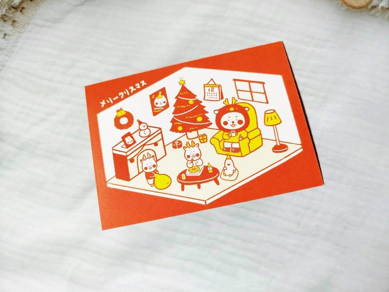 小屋過聖誕/明信片/卡片 - 卡片/明信片 - 紙 