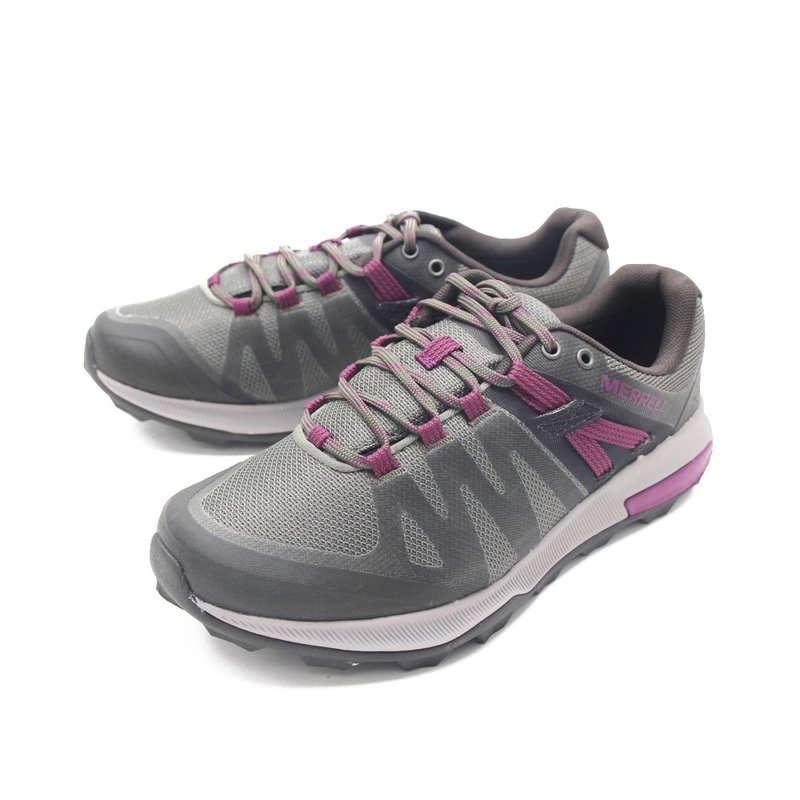 MERRELL ZION FST WATERPROOF 郊山健行鞋 女鞋 -橄綠紫 - 女運動鞋/球鞋 - 其他材質 