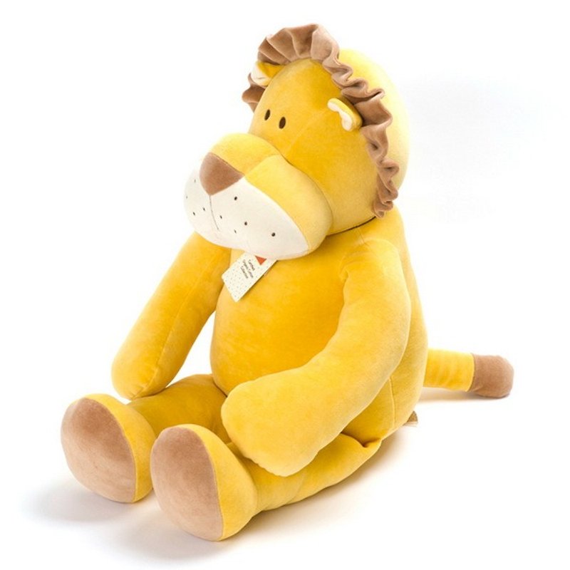 Organic Cotton Doll (Medium) Lion and Lion miYim - ของเล่นเด็ก - ผ้าฝ้าย/ผ้าลินิน สีเหลือง