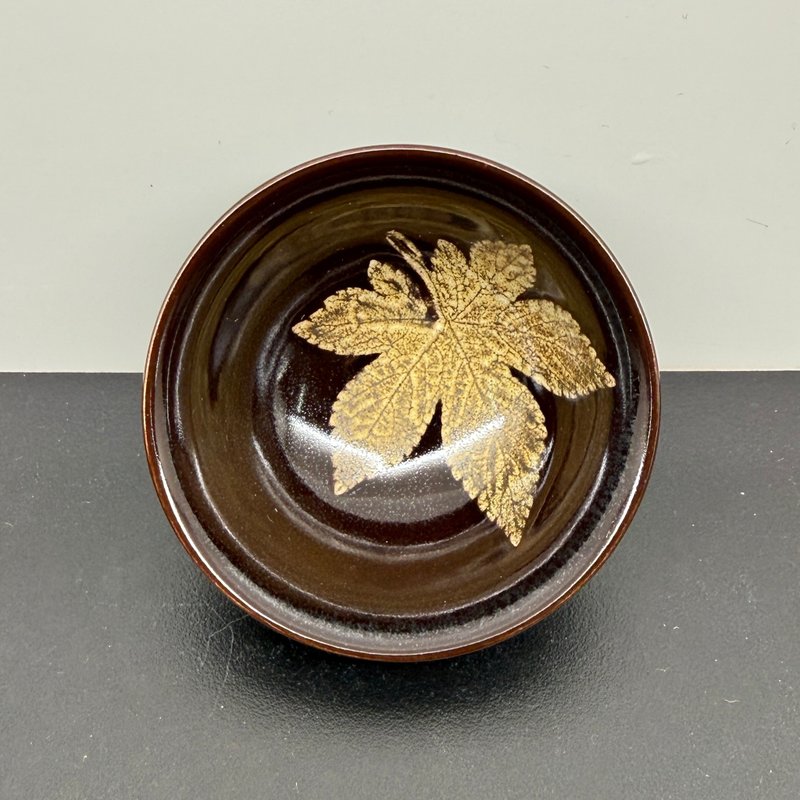 木葉天目功夫杯 60ml 邱毓寧 鶯歌燒 B9-18 - 茶壺/茶杯/茶具 - 瓷 多色