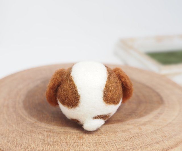 羊毛フェルト　キャバリア 羊毛フェルトで作るキャバリアの作り方☆ - YouTube