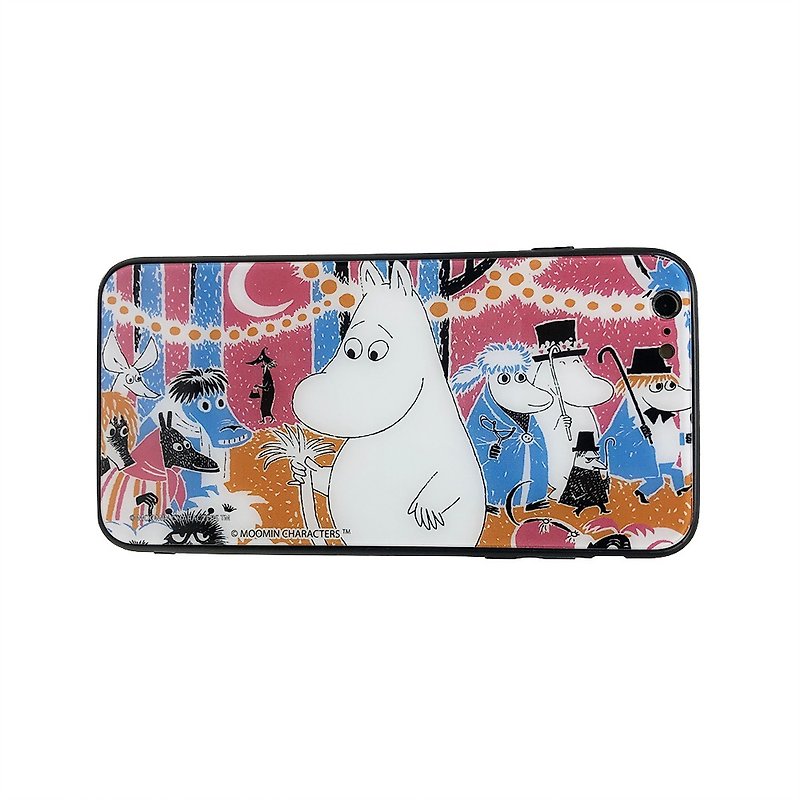 Moomin Authorization-Mobile Phone Glass Case, AE02 - Phone Cases - Glass Red