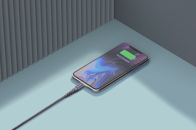 thecoopidea Type-C to Lightning PD 充電傳輸線(1.2M) - 灰色 - 行動電源/充電線 - 其他金屬 灰色