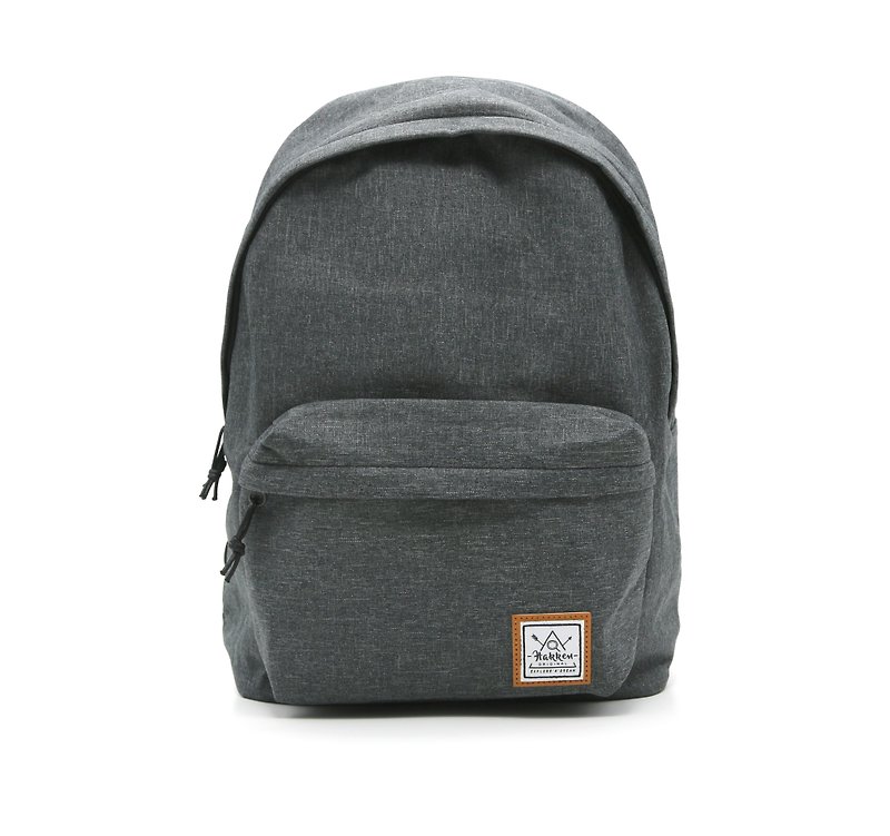 Ink Calligraphy • Classic Backpack - Backpacks - Cotton & Hemp Gray