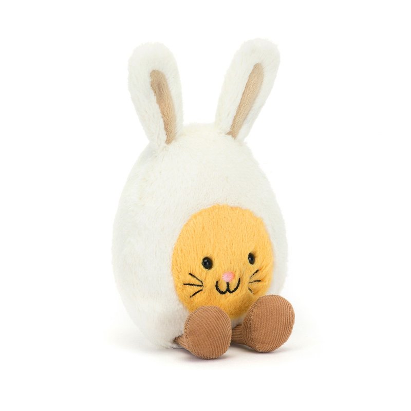 Amuseables Bunny Egg 兔兔水煮蛋 - 公仔/玩偶 - 聚酯纖維 白色