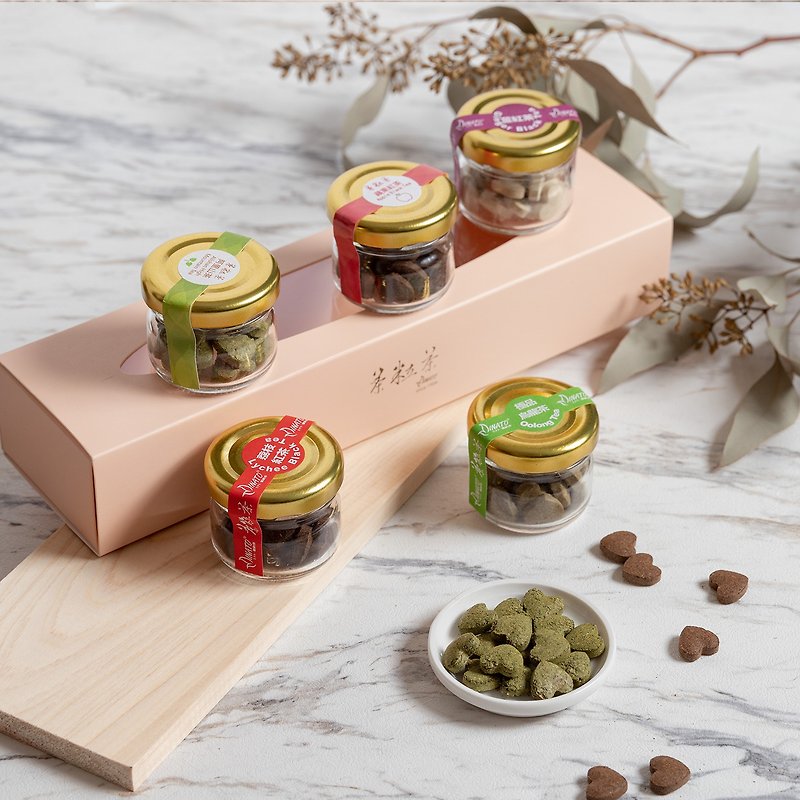 【Tea Grain Tea】Tea Grain Five Little Blessings Gift Box Floral and Fruity Black Tea - ชา - อาหารสด สึชมพู